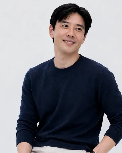 Ivan Teh, founder of Fusionex, seated in a navy sweater against a pale background